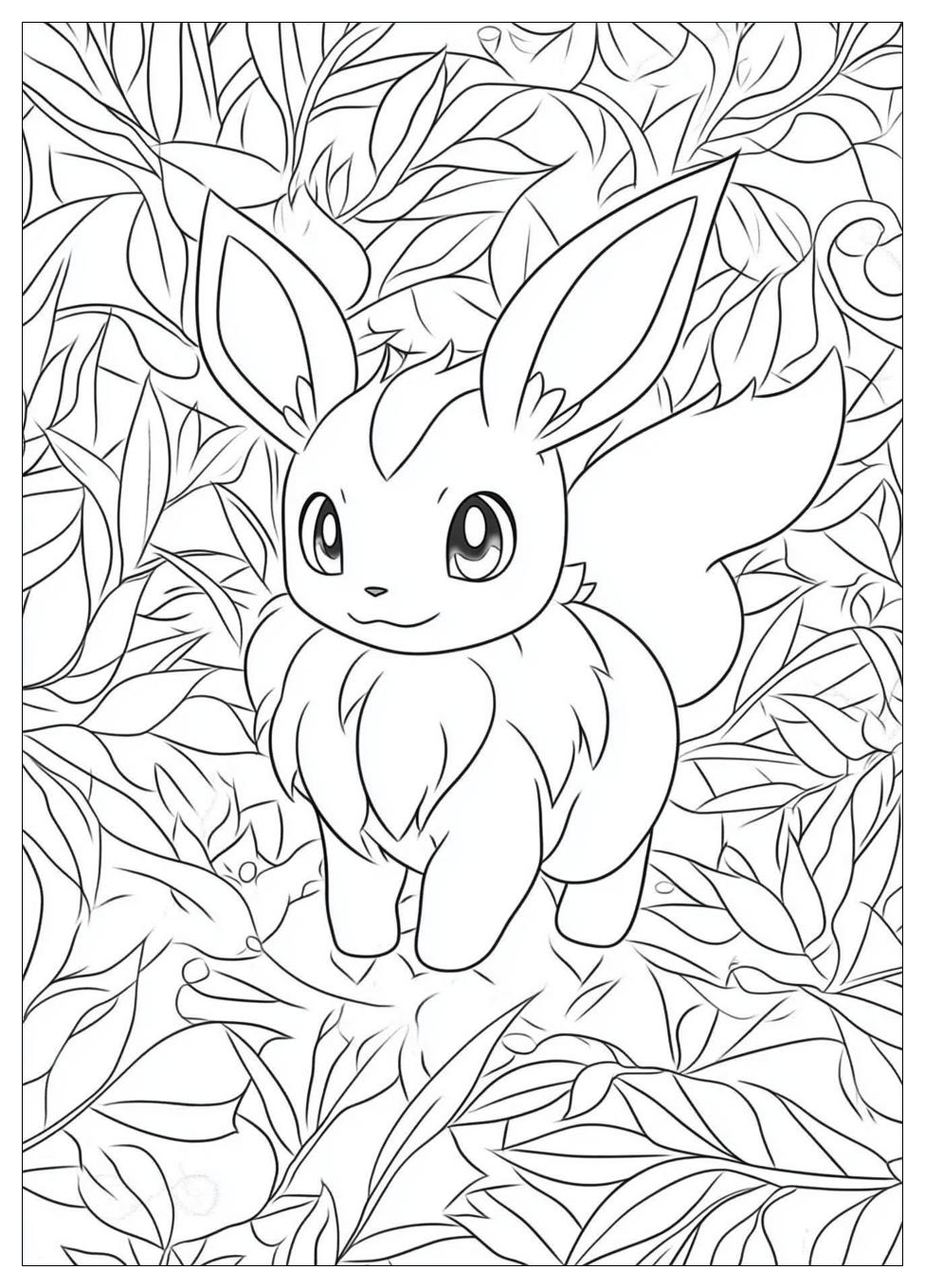 Evoli Pokemon Ausmalbilder 7