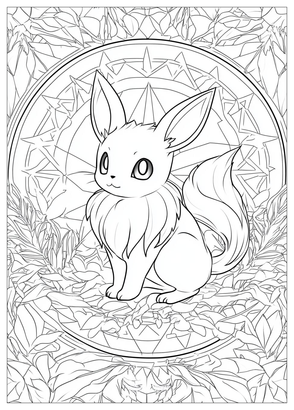 Evoli Pokemon Ausmalbilder 8