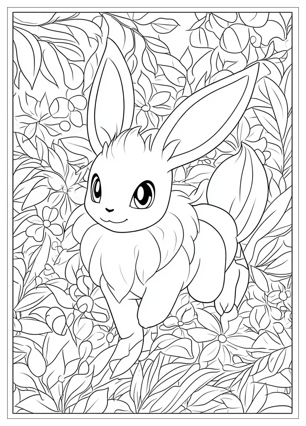 Evoli Pokemon Ausmalbilder 9