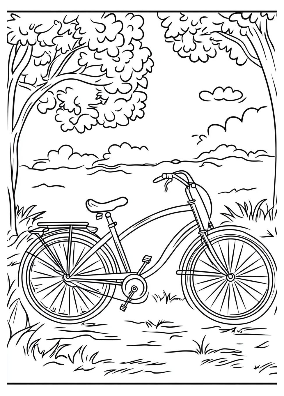 Fahrrad Ausmalbilder 18