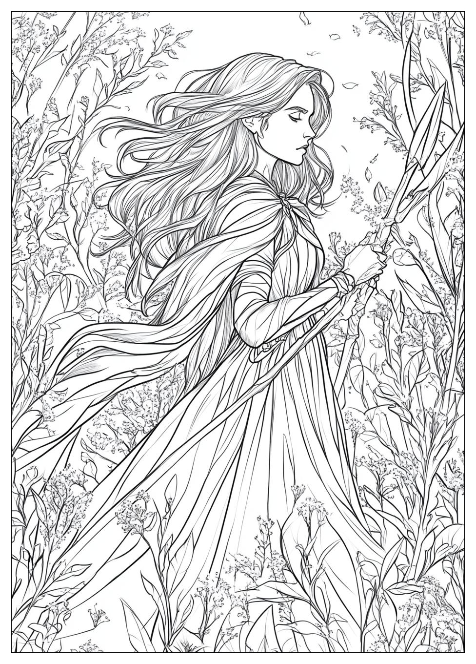 Fantasy Ausmalbilder 21