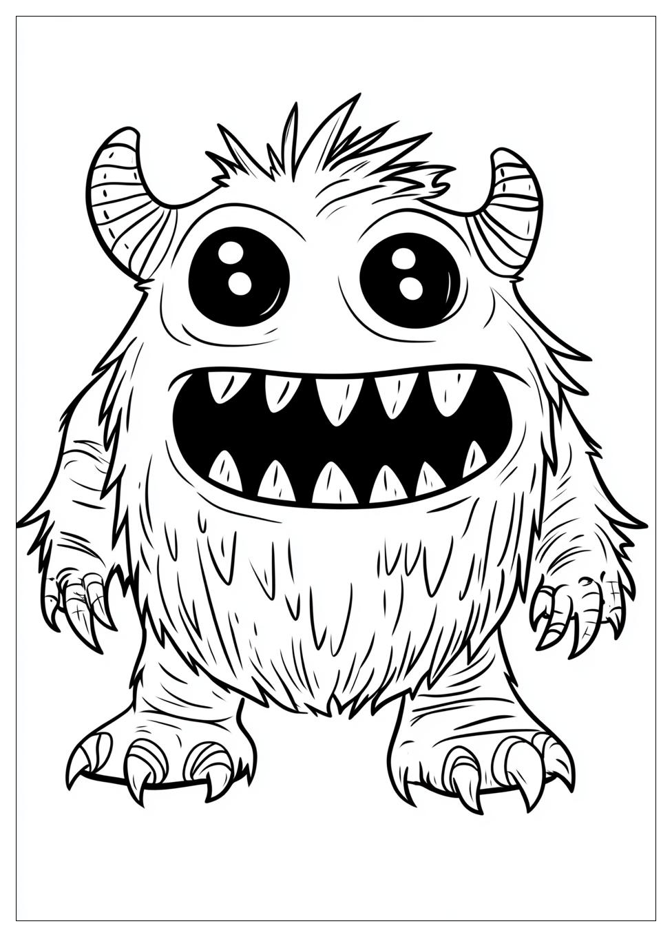Farbenmonster Ausmalbilder 11