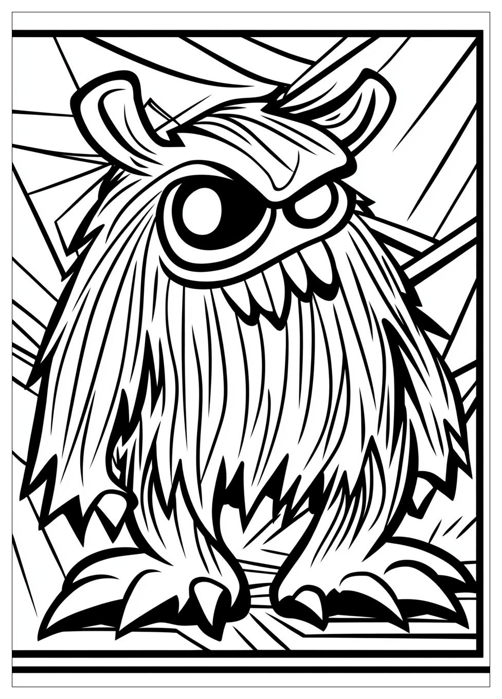 Farbenmonster Ausmalbilder 12