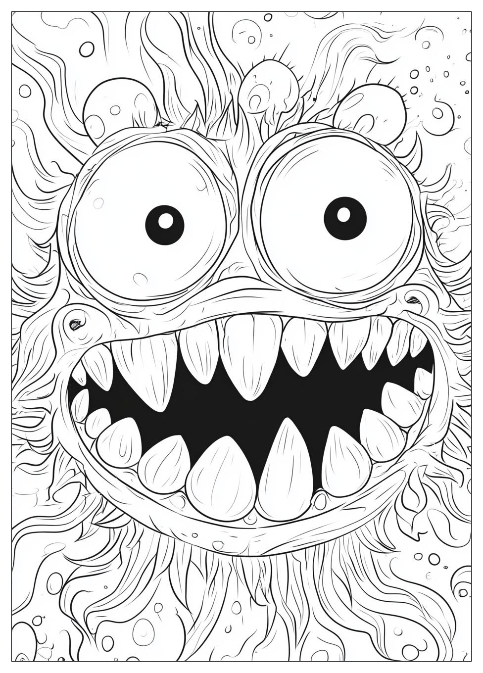 Farbenmonster Ausmalbilder 18