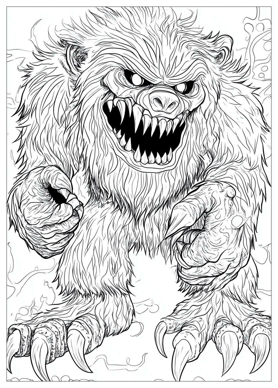 Farbenmonster Ausmalbilder 21