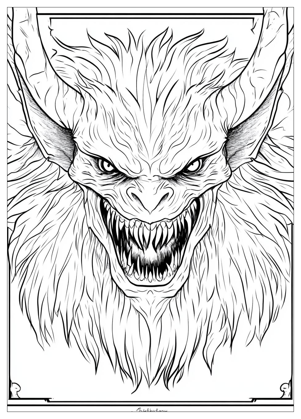 Farbenmonster Ausmalbilder 5