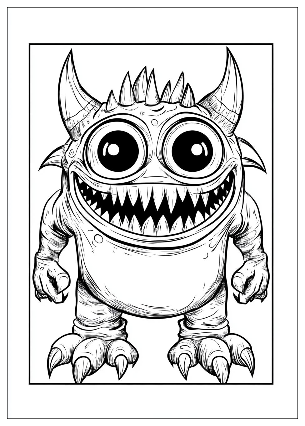 Farbenmonster Ausmalbilder 8