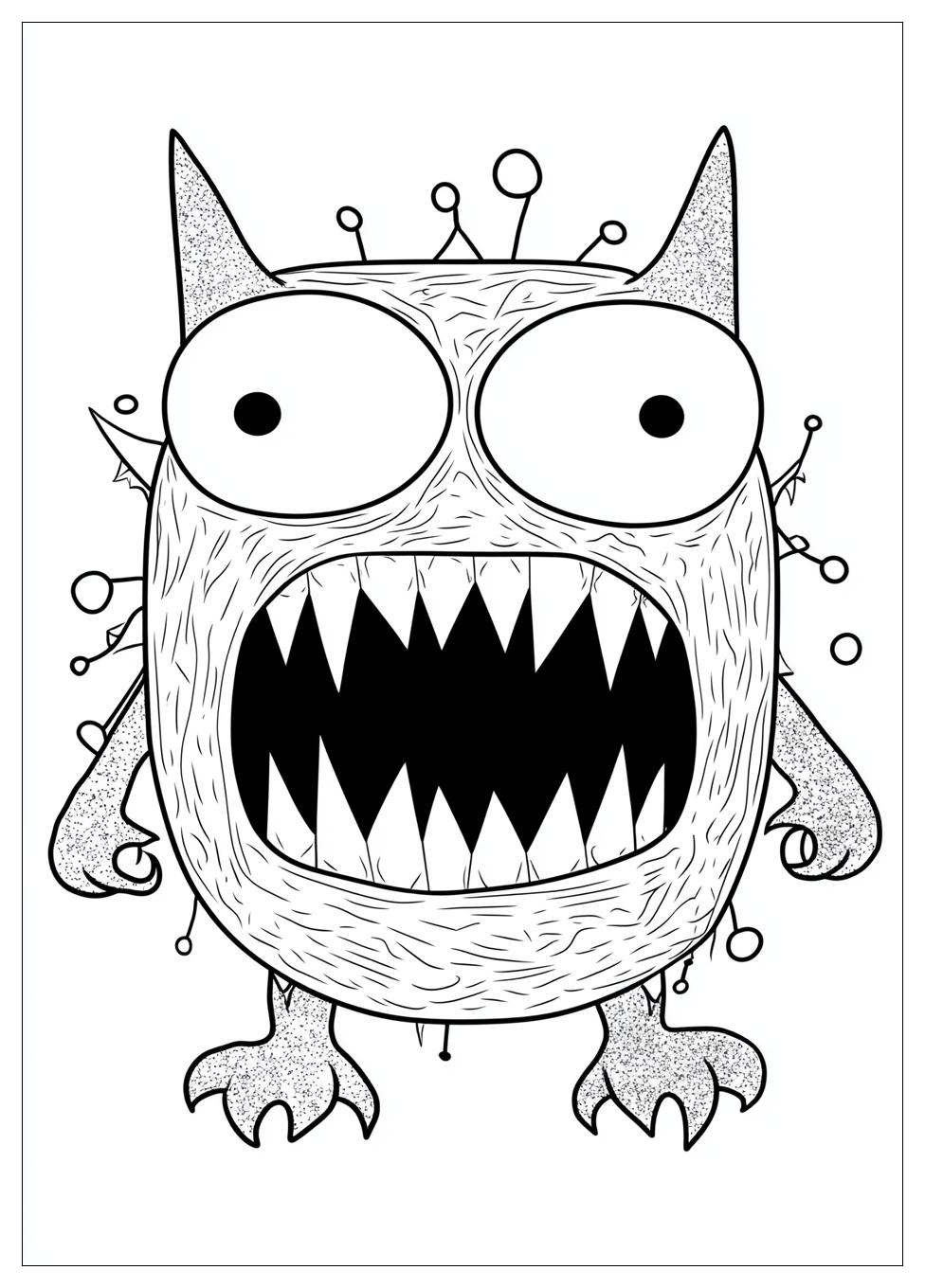 Farbenmonster Ausmalbilder 9