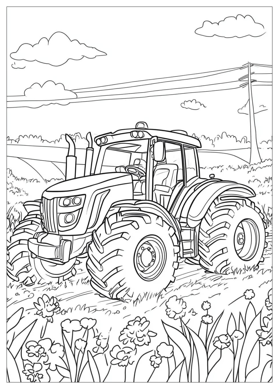 Fendt Traktor Ausmalbilder 1