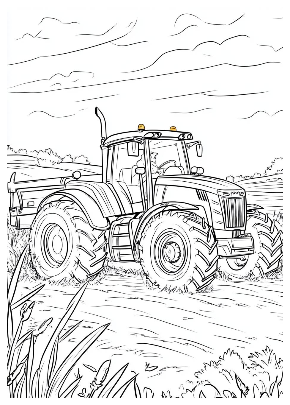 Fendt Traktor Ausmalbilder 10