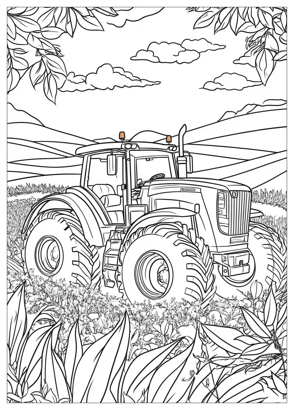 Fendt Traktor Ausmalbilder 11