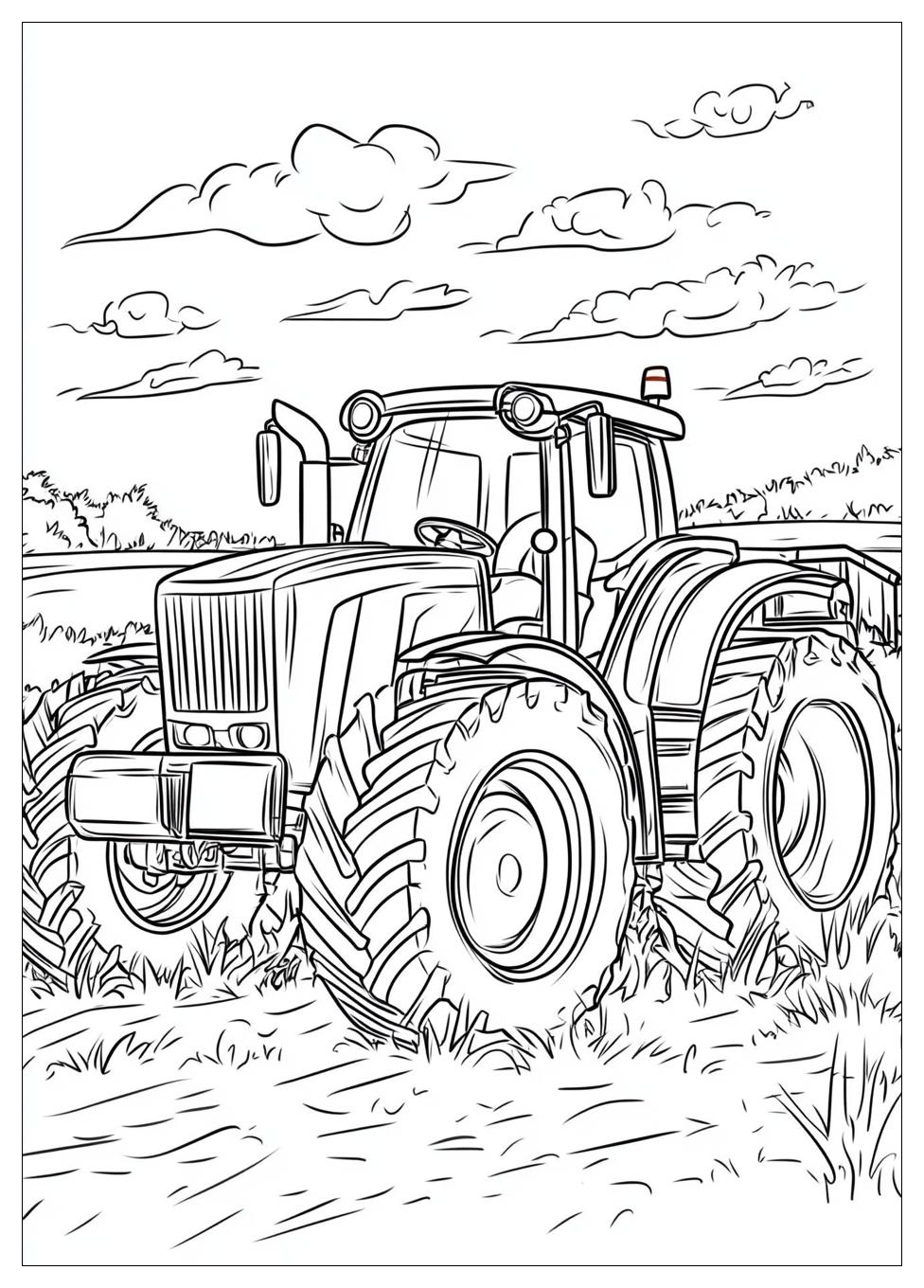 Fendt Traktor Ausmalbilder 12