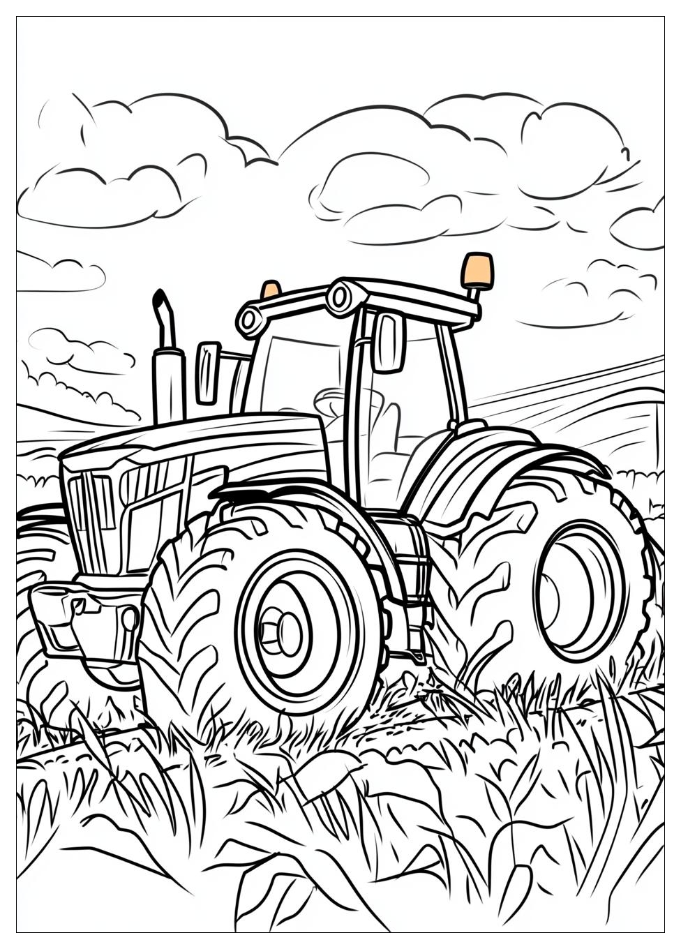 Fendt Traktor Ausmalbilder 17
