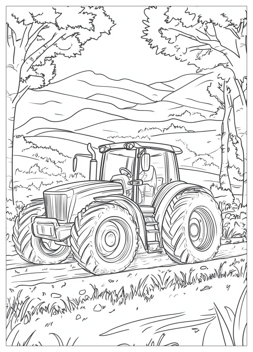 Fendt Traktor Ausmalbilder 19