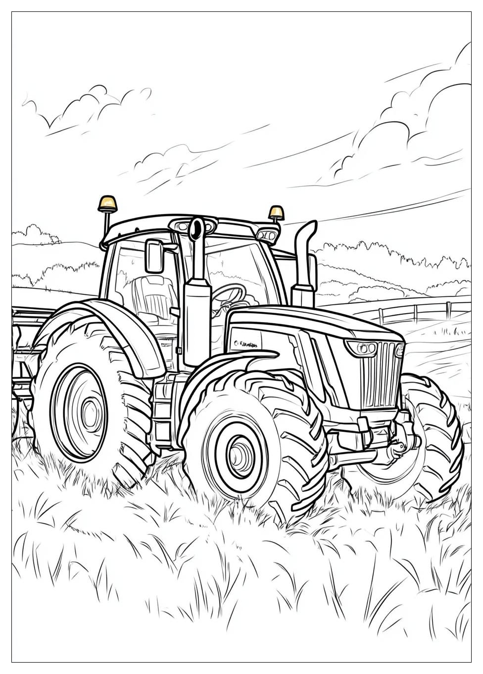 Fendt Traktor Ausmalbilder 2