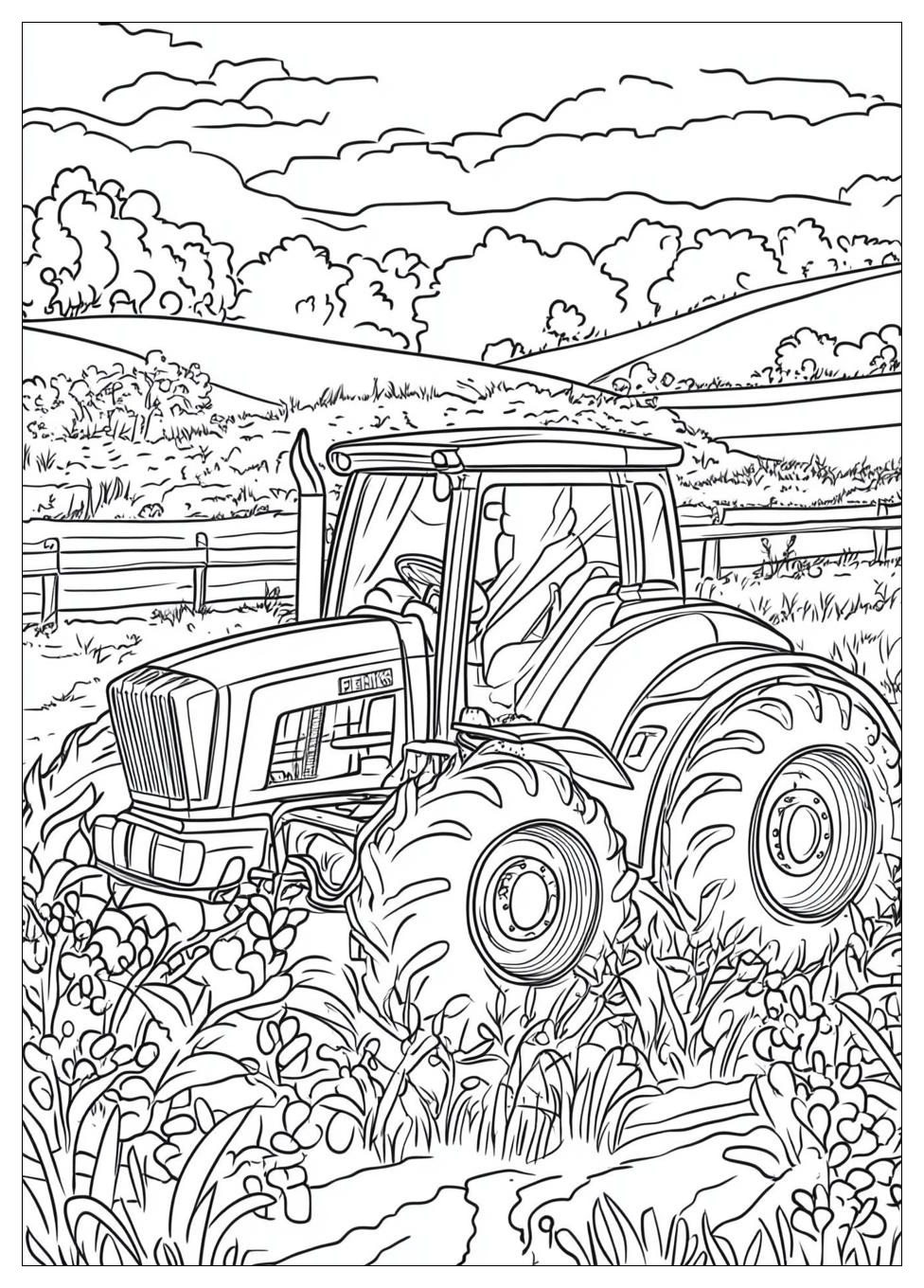 Fendt Traktor Ausmalbilder 22