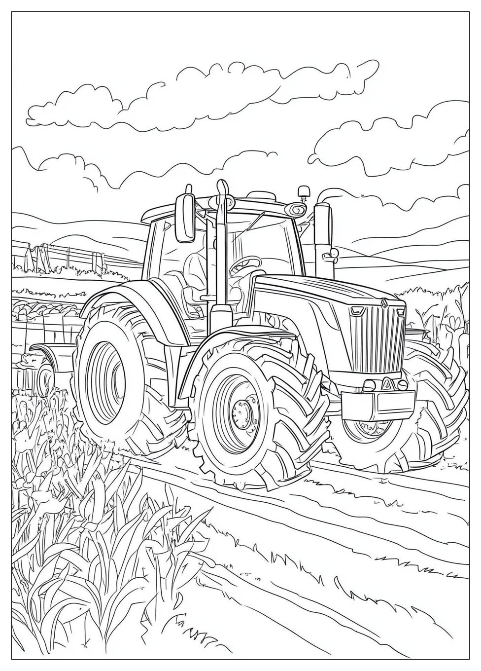 Fendt Traktor Ausmalbilder 4