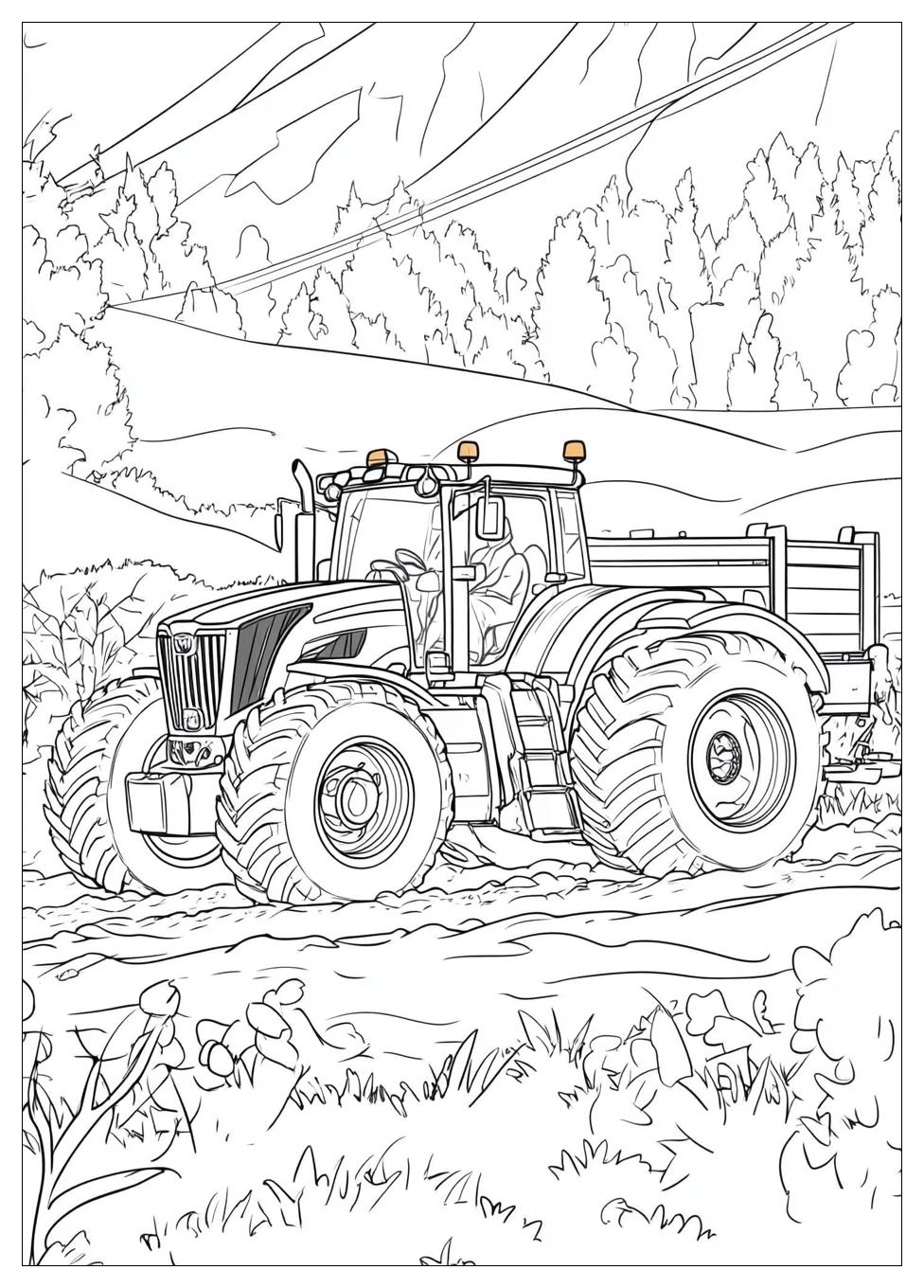 Fendt Traktor Ausmalbilder 5