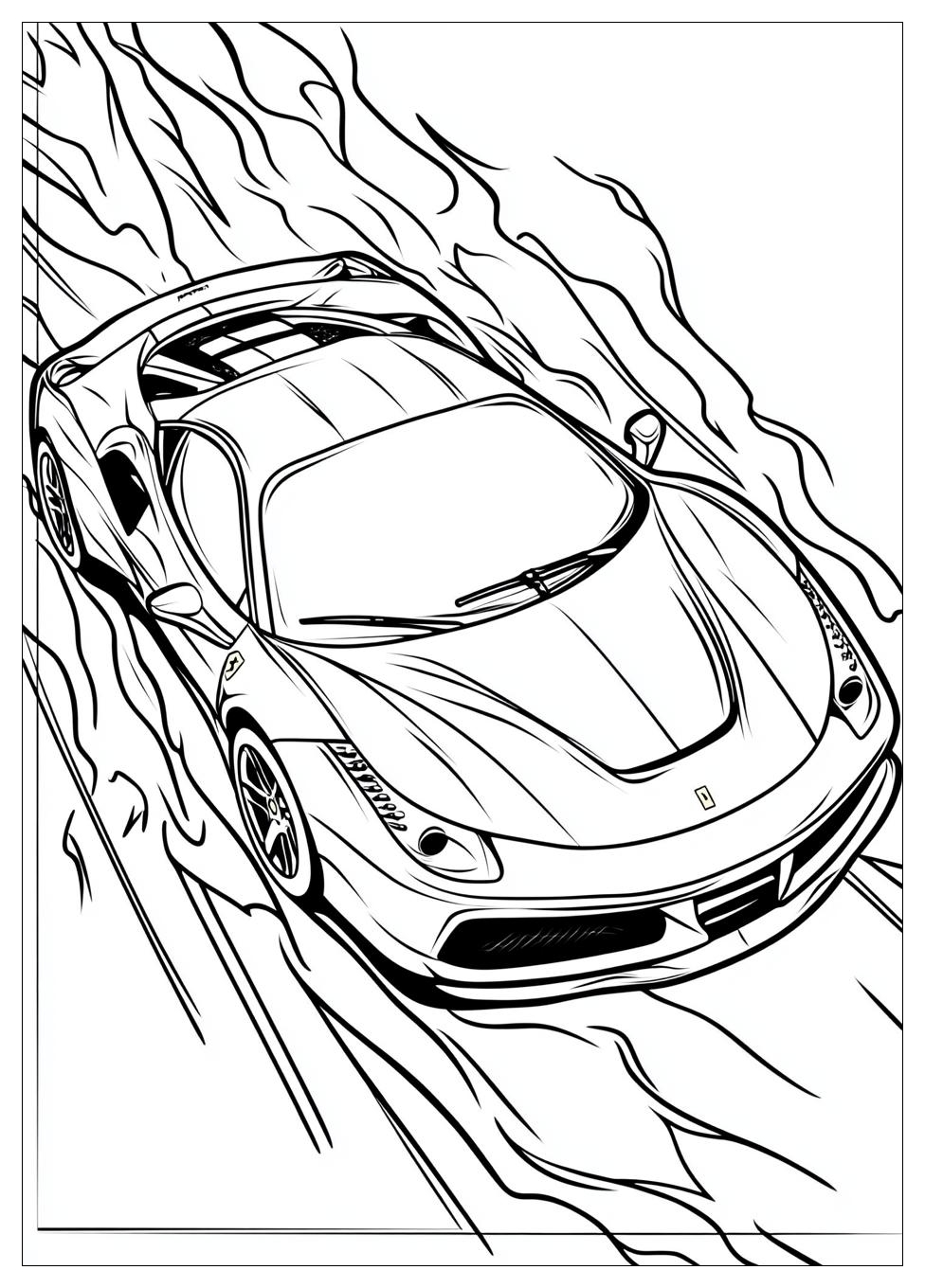 Ferrari Ausmalbilder 18