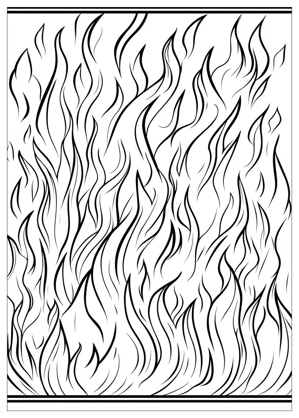 Feuer Ausmalbilder 16