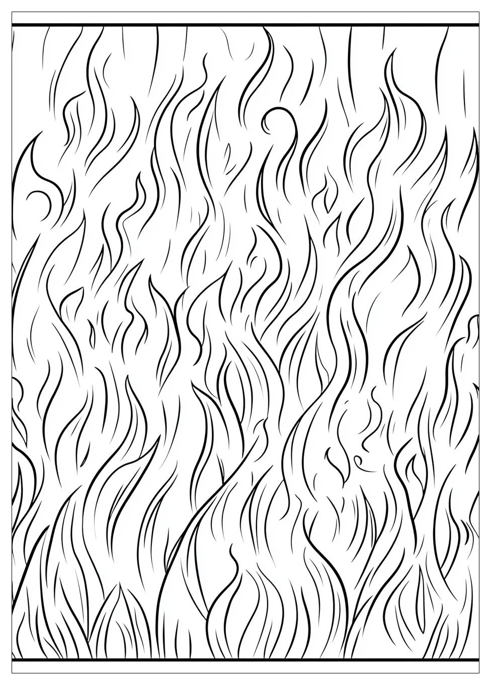 Feuer Ausmalbilder 17
