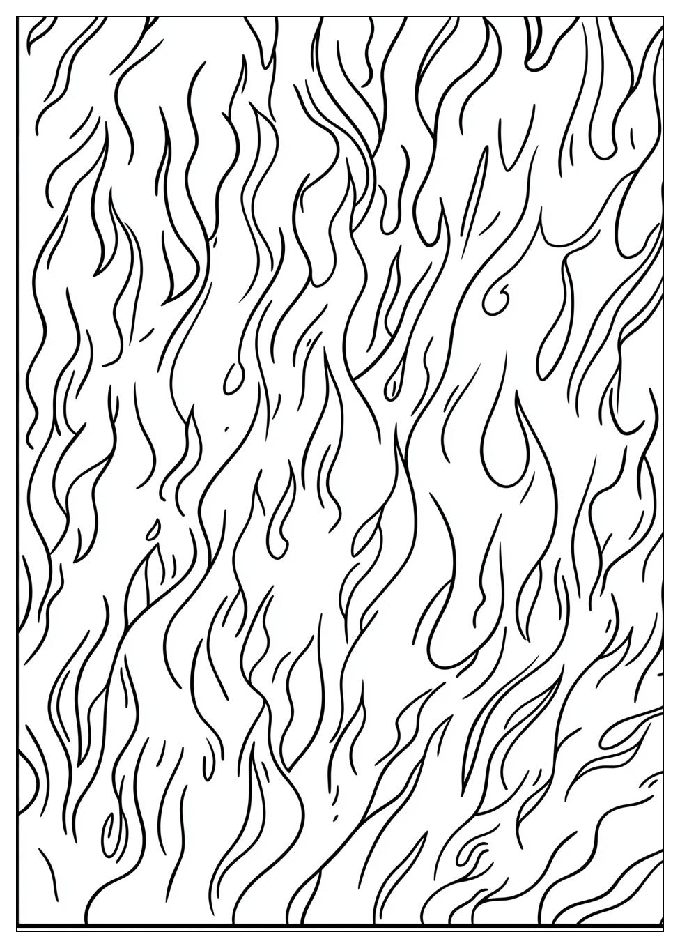 Feuer Ausmalbilder 2
