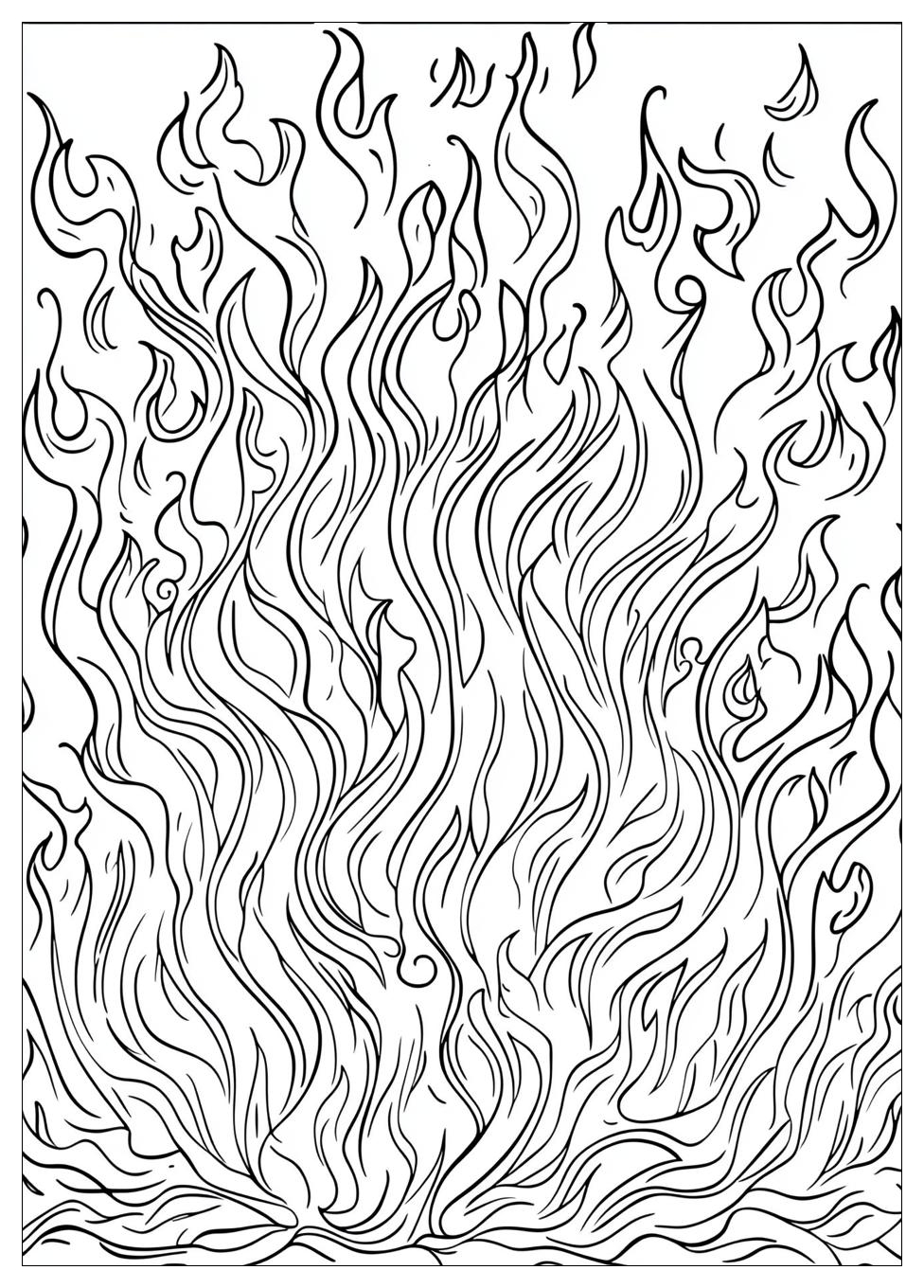 Feuer Ausmalbilder 21