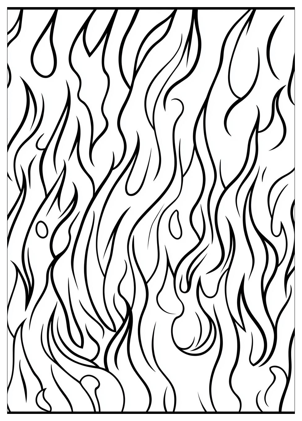 Feuer Ausmalbilder 7
