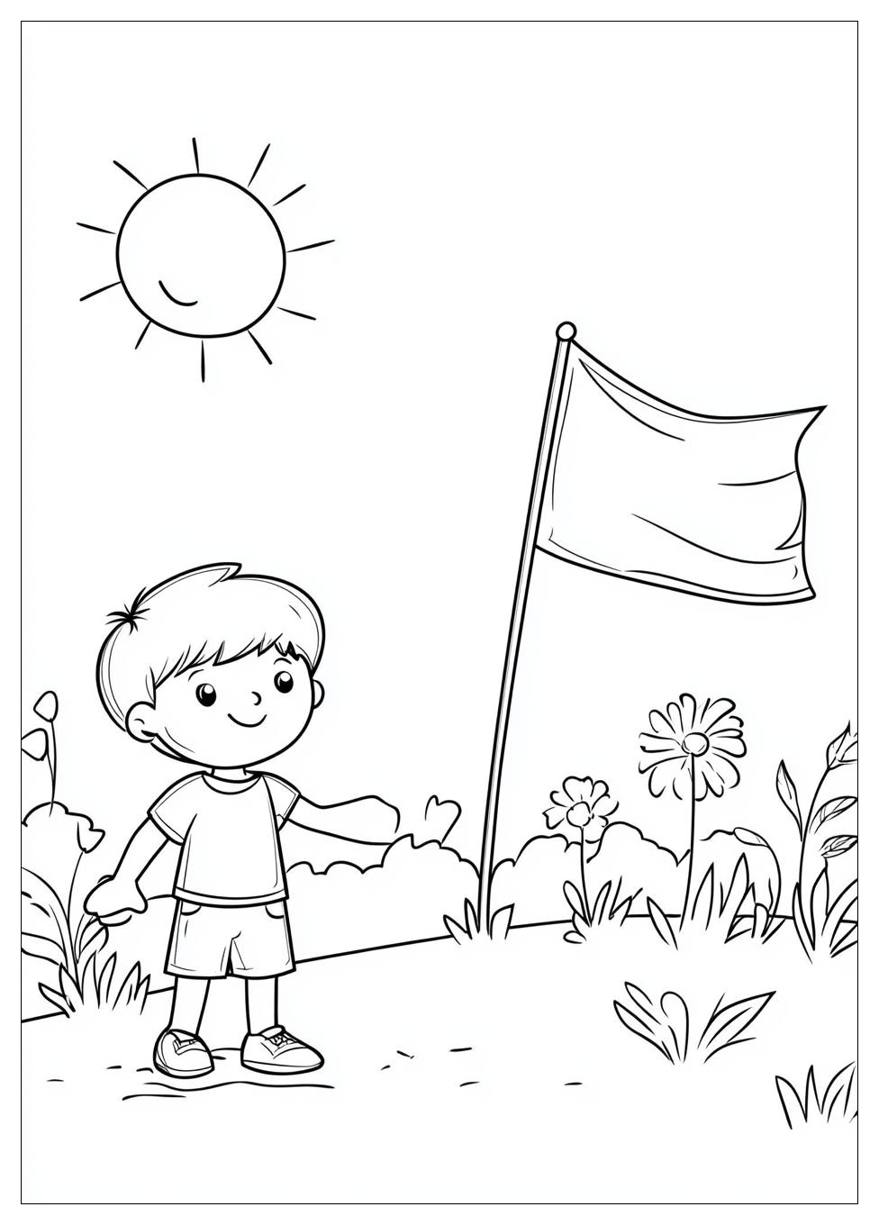 Flaggen Ausmalbilder 15