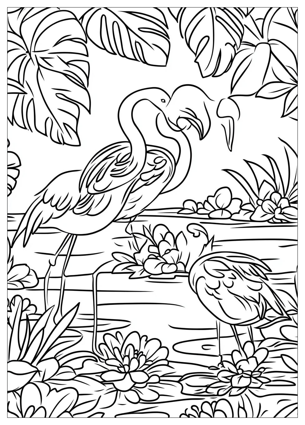 Flamingo Ausmalbilder 22