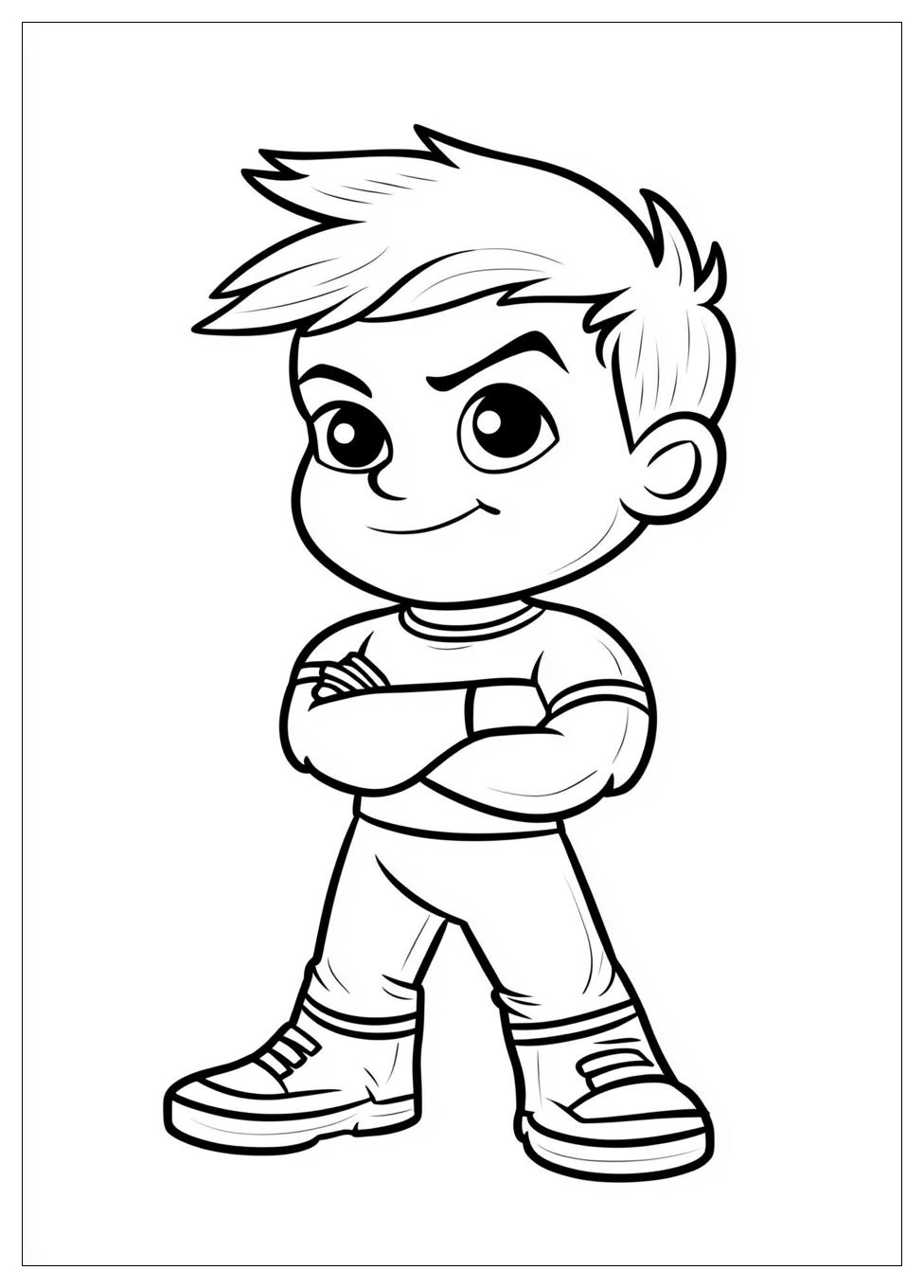 Flash Ausmalbilder 3