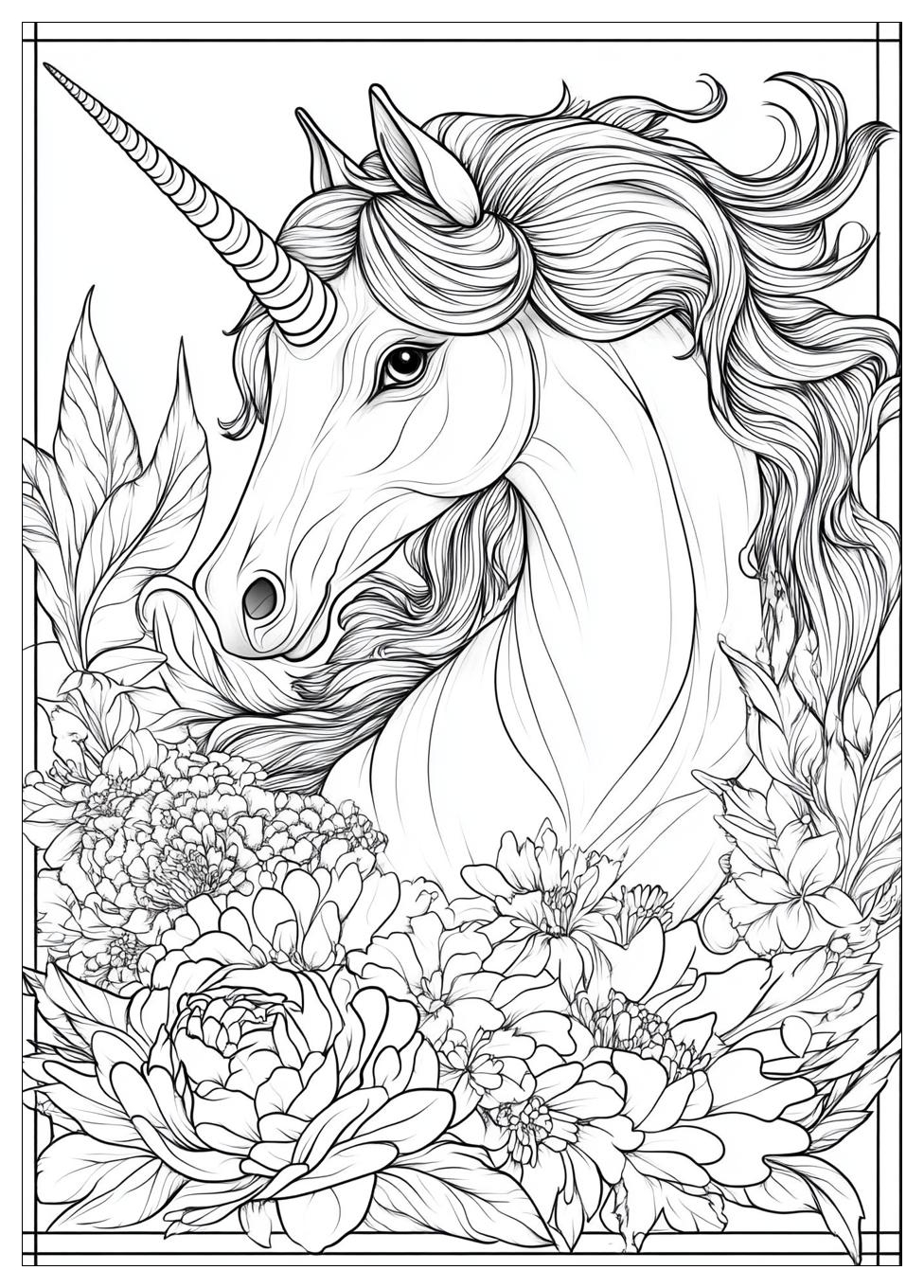 Fliegendes Einhorn Ausmalbilder 10