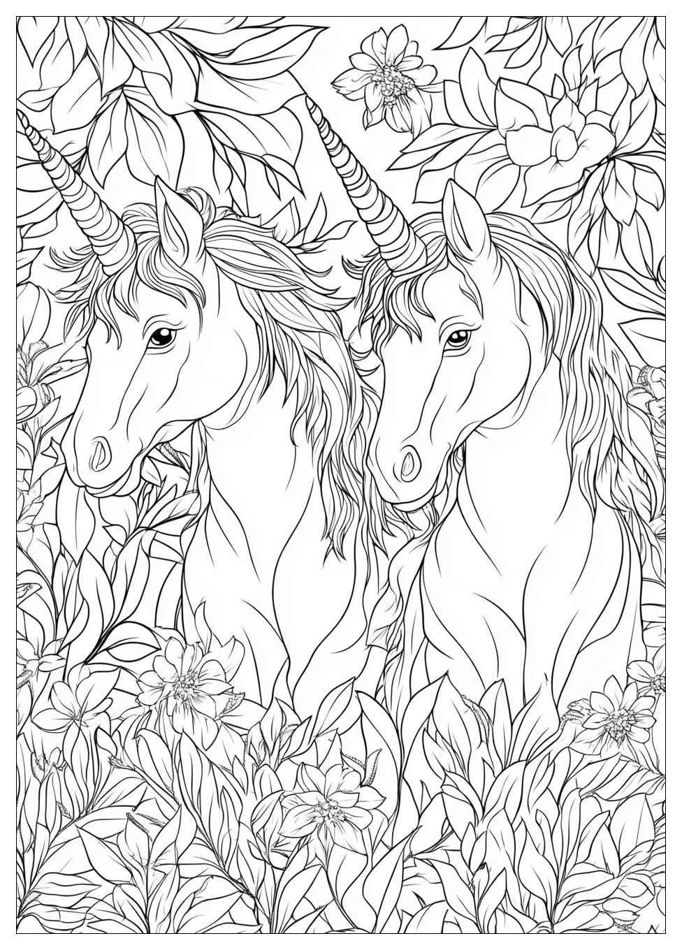 Fliegendes Einhorn Ausmalbilder 14