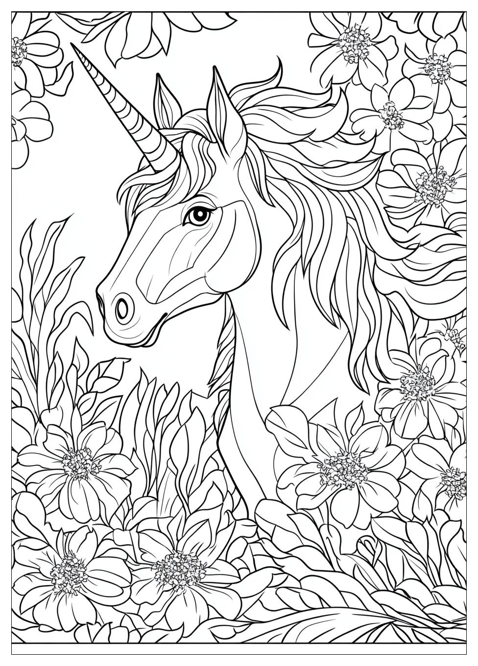 Fliegendes Einhorn Ausmalbilder 23