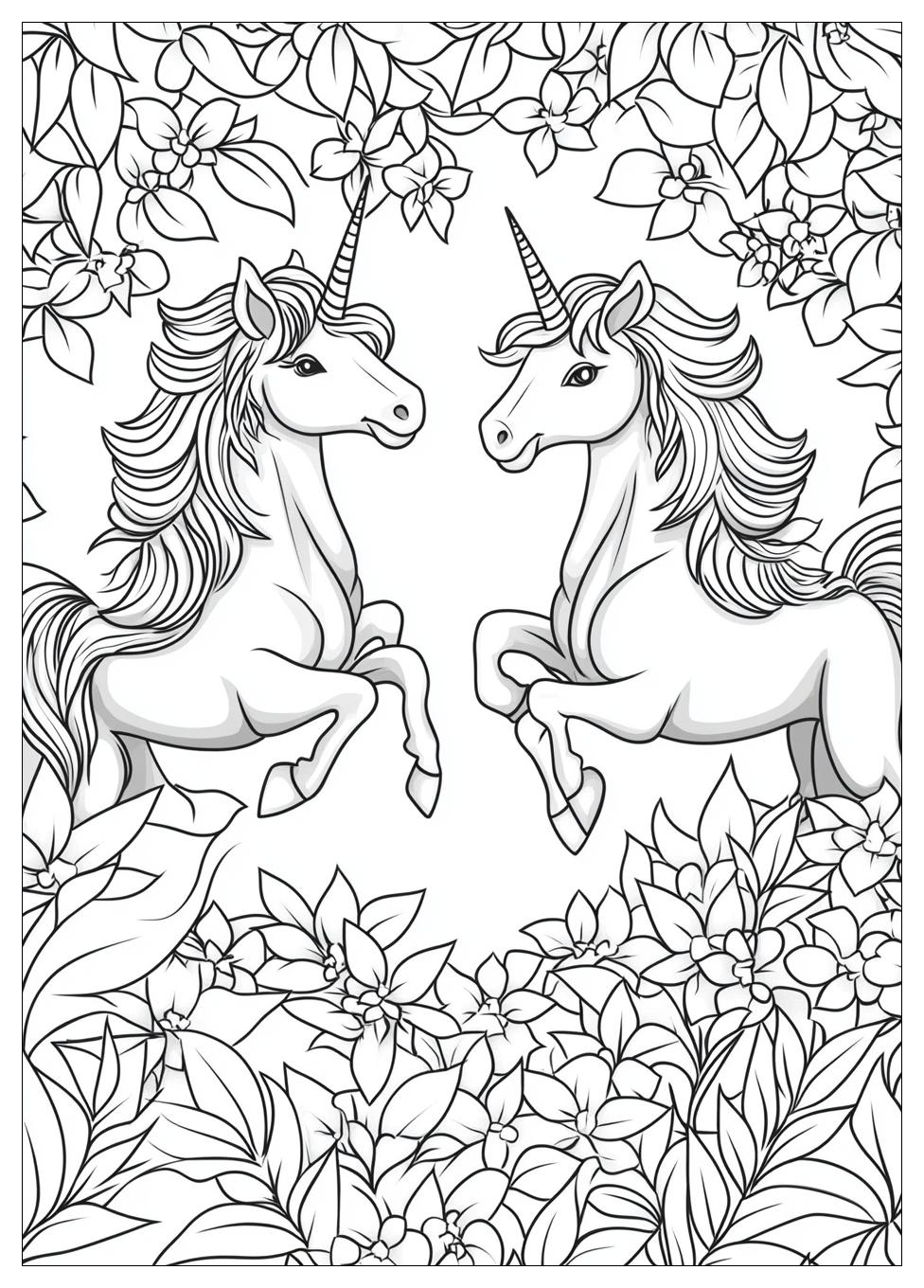 Fliegendes Einhorn Ausmalbilder 24