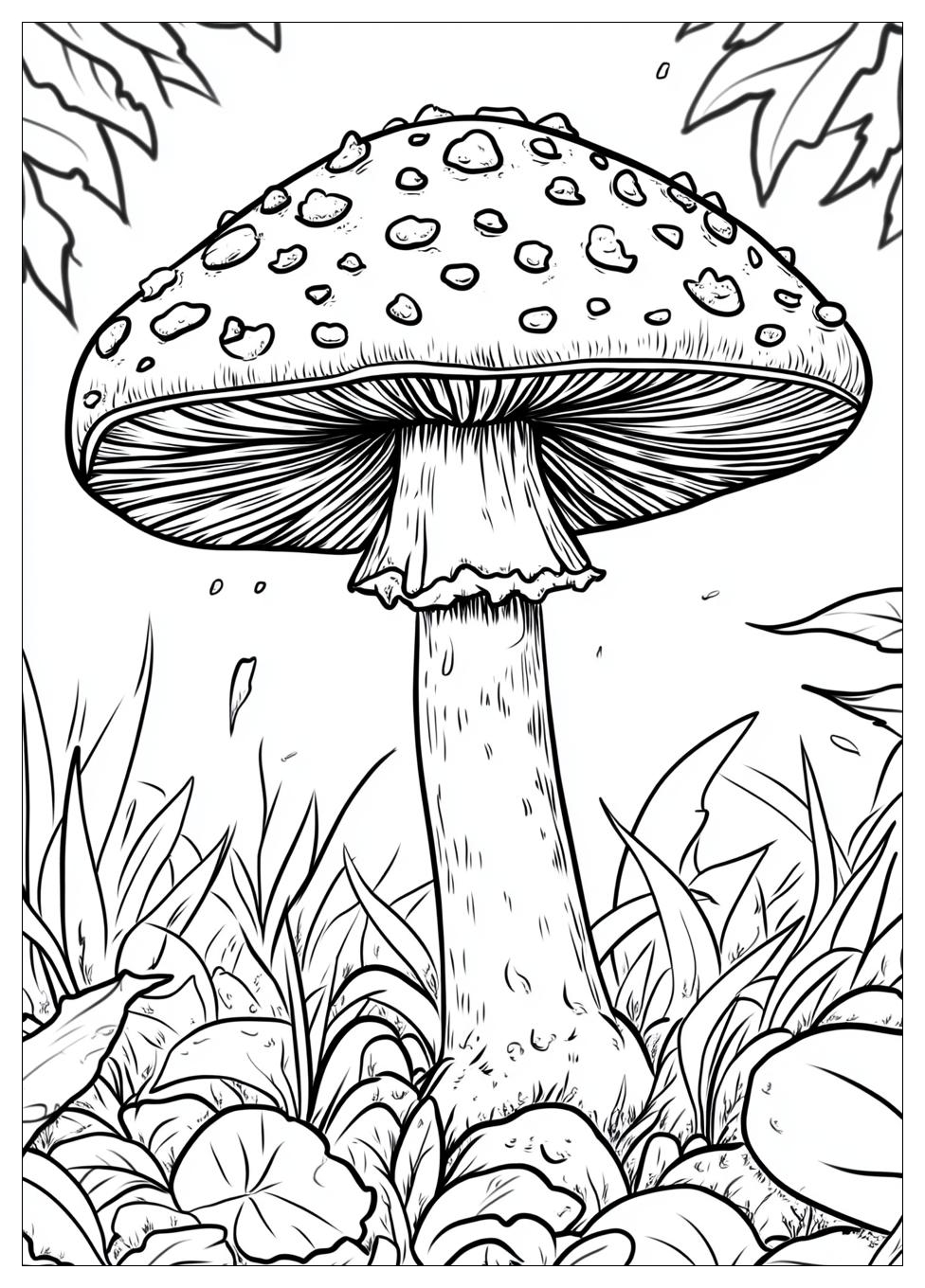 Fliegenpilz Ausmalbilder 11