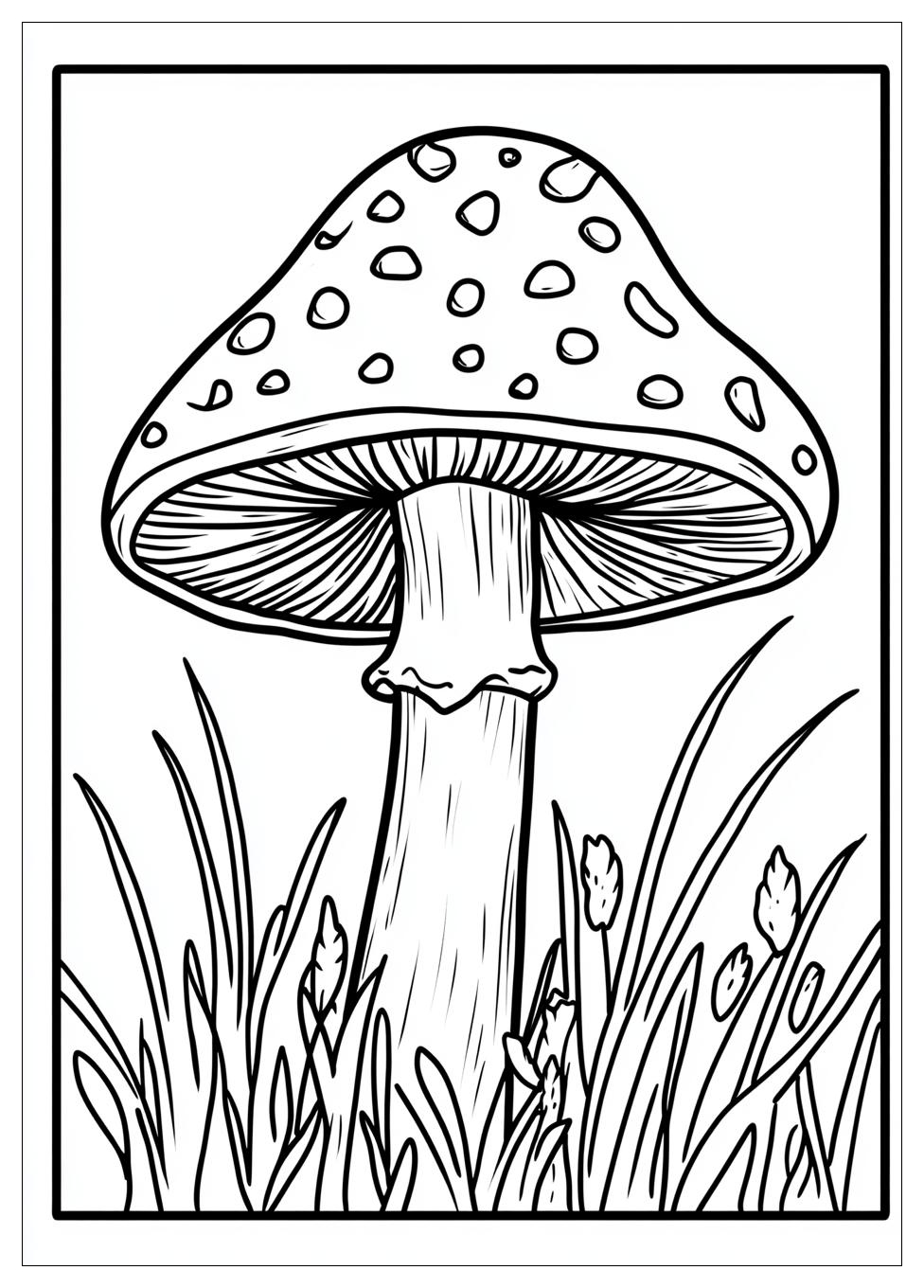 Fliegenpilz Ausmalbilder 2