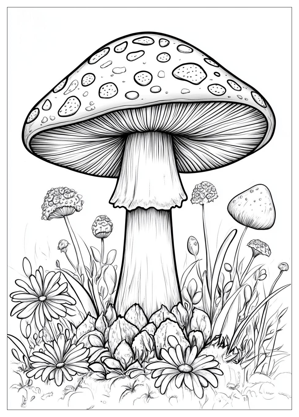 Fliegenpilz Ausmalbilder 20