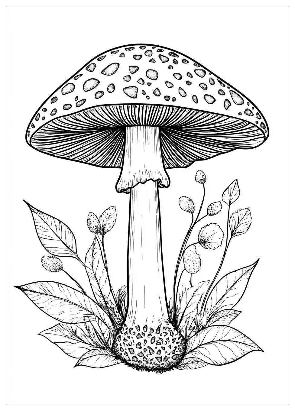 Fliegenpilz Ausmalbilder 23