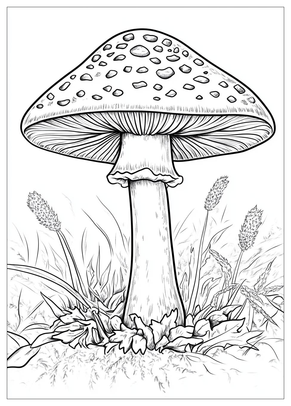 Fliegenpilz Ausmalbilder 3