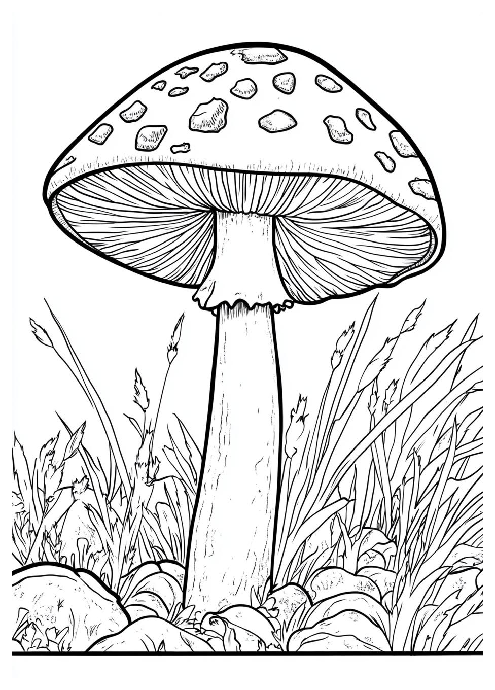 Fliegenpilz Ausmalbilder 5