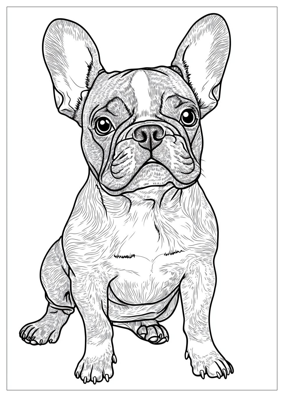 Französische Bulldogge Ausmalbilder 20