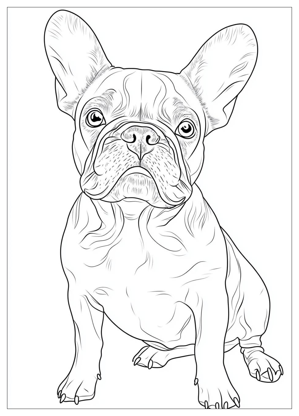 Französische Bulldogge Ausmalbilder 22