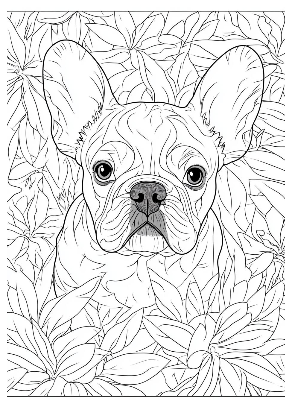 Französische Bulldogge Ausmalbilder 5