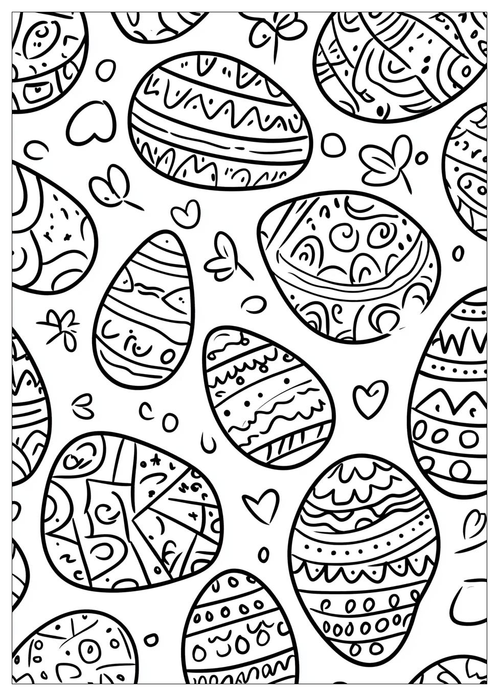Frohe Ostern Ausmalbilder 2