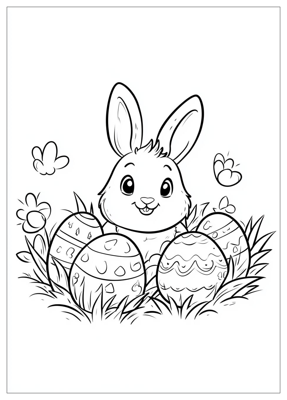 Frohe Ostern Ausmalbilder 22