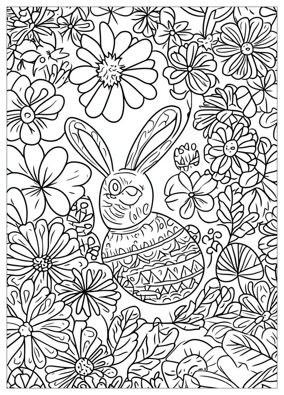 Frohe Ostern Ausmalbilder 3