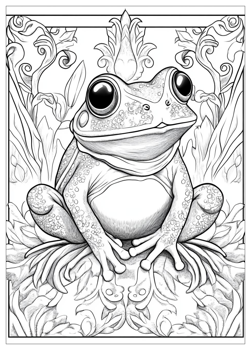 Froschkönig Ausmalbilder 16