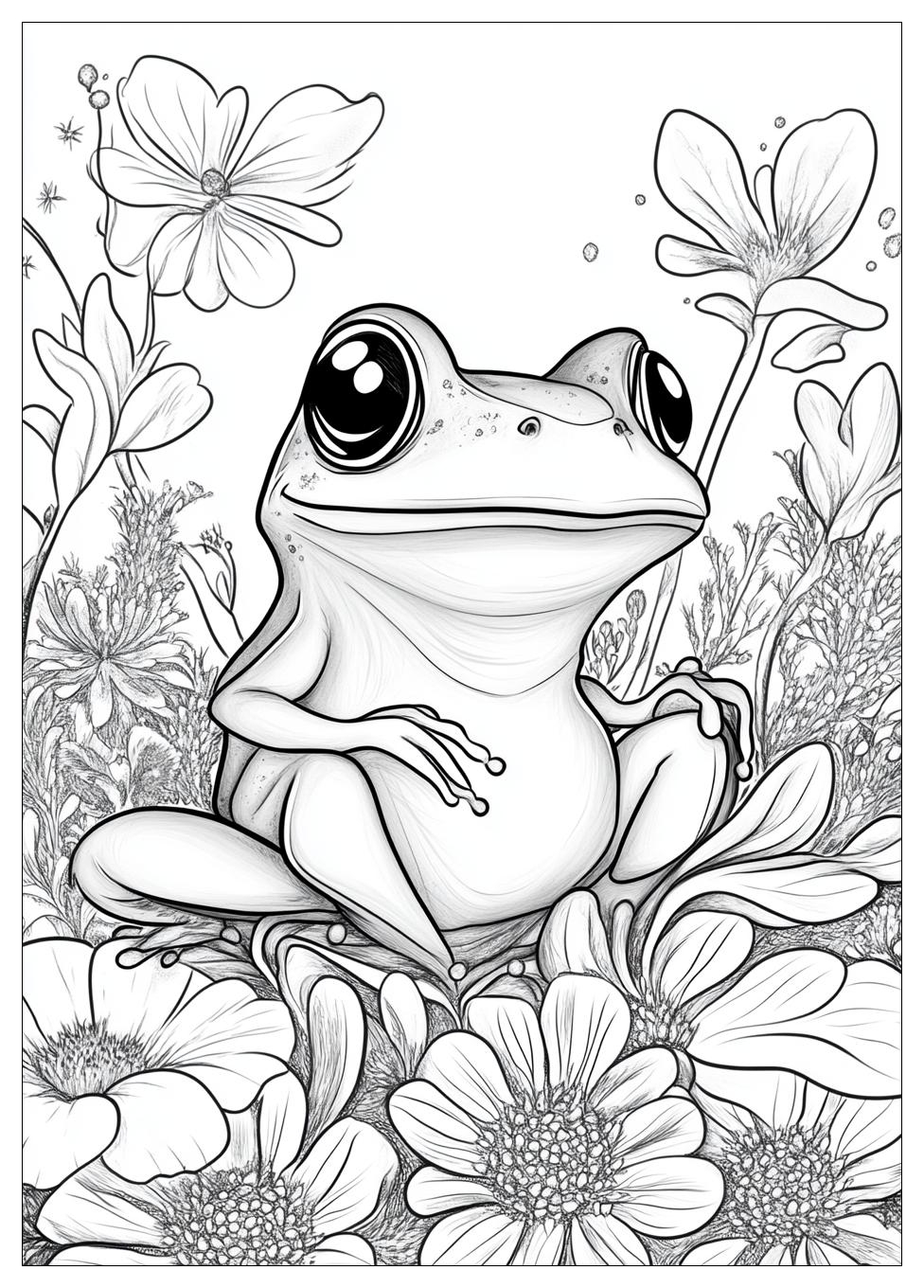 Froschkönig Ausmalbilder 17