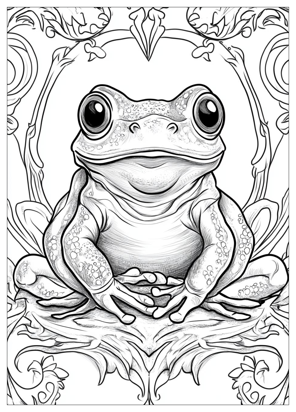 Froschkönig Ausmalbilder 19